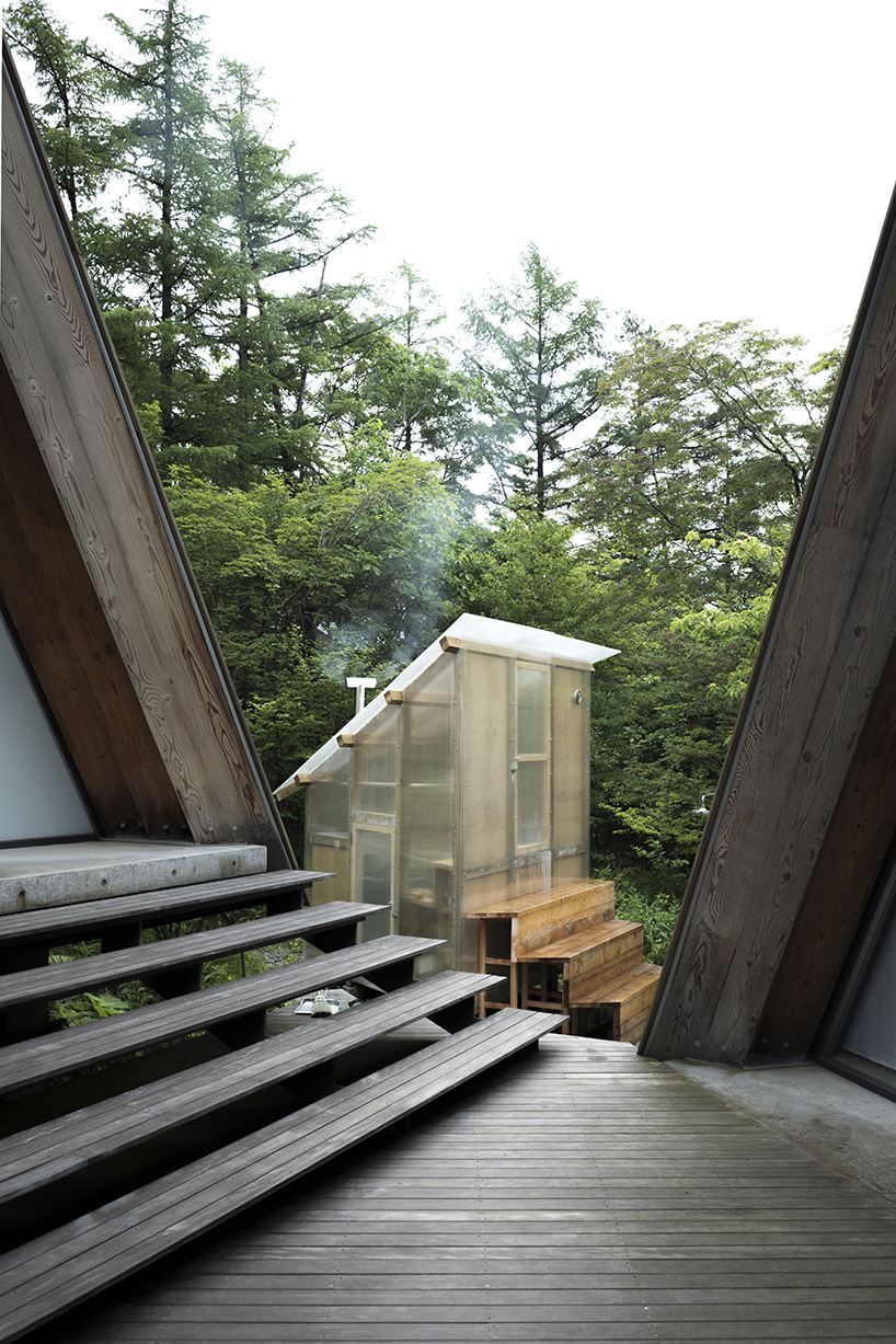 triangulated finnish sauna inspired by japanese teahouse 5