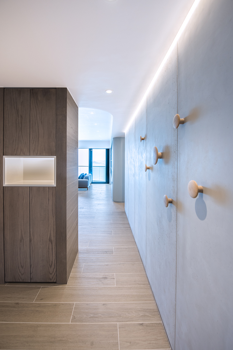 curvy volumes in bean buro's apartment renovation reference flowing water