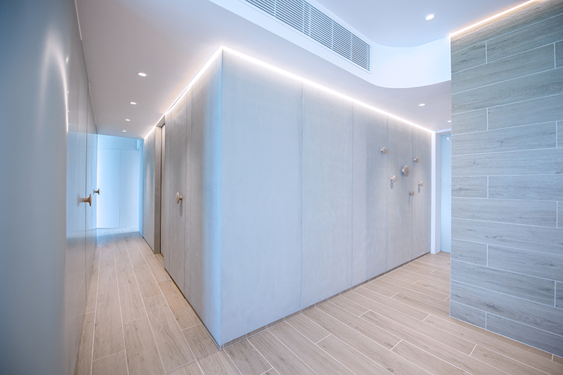 curvy volumes in bean buro's apartment renovation reference flowing water