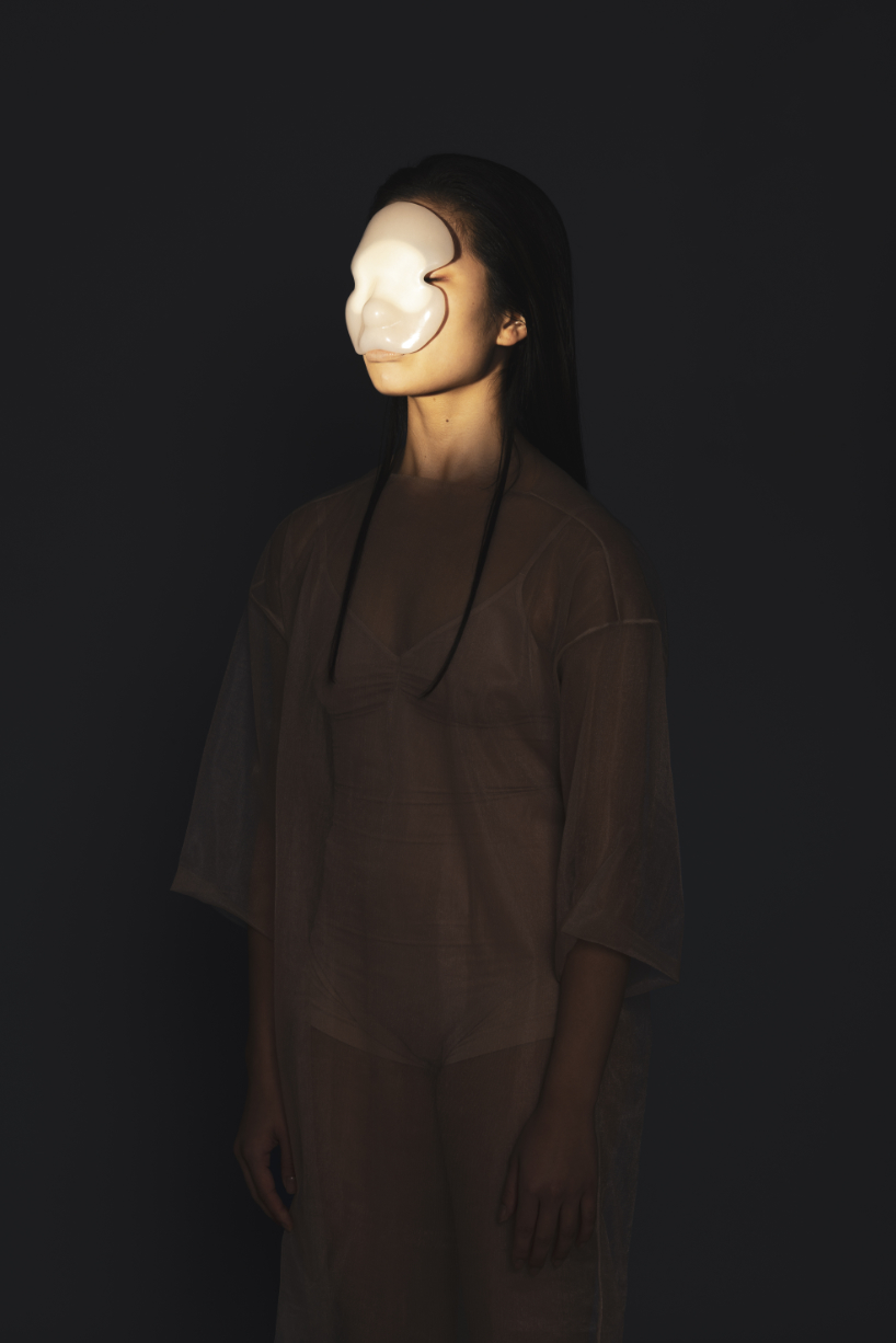 futuristic masks by iga węglińska intensify different senses through restricted access - 6