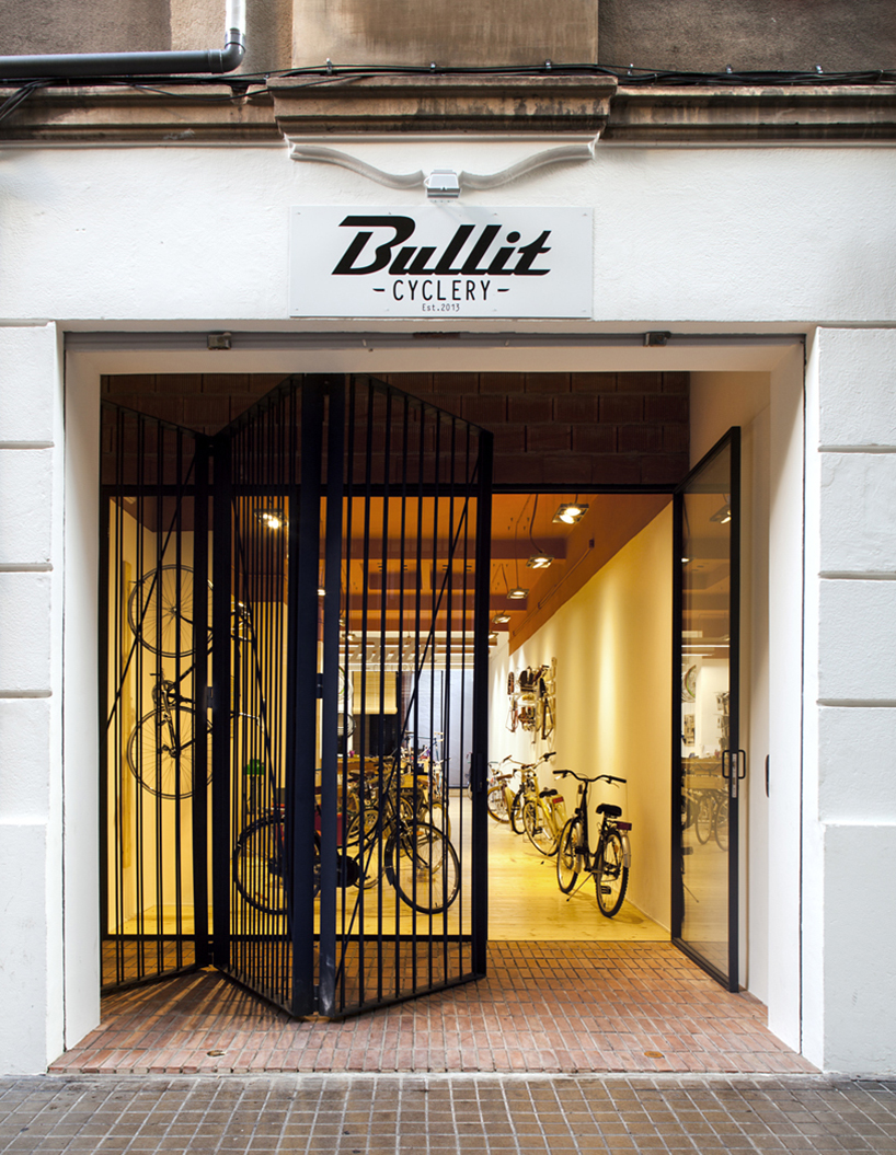 hugo mompó bullit cyclery shop valencia spain designboom