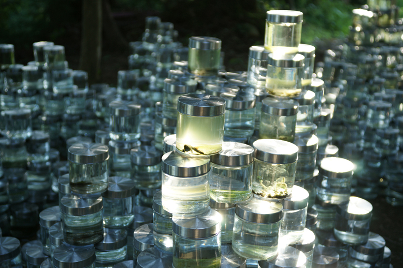 toshihiro komatsu's offering installation at echigo-tsumari art triennial