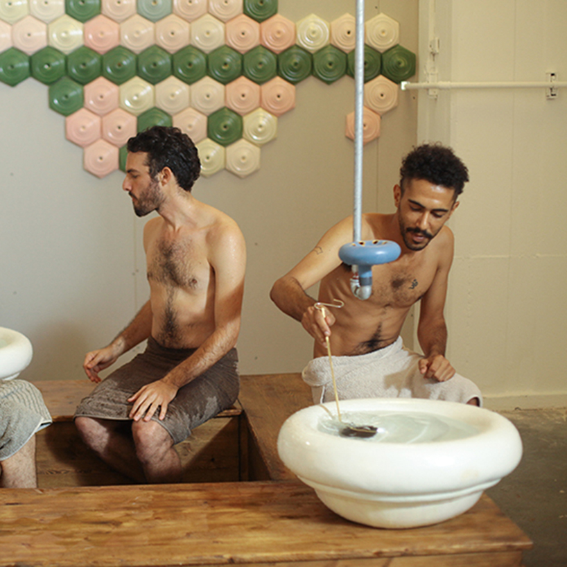 SU bathhouse gur inbar bezalel academy of arts designboom