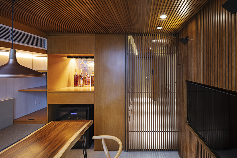 uchida shanghai completes a 47 sqm two-level apartment in shanghai designboom