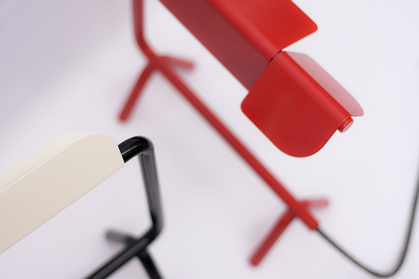 bonpart gives lupo lamp turnable shades that allow for many illumination possibilities
