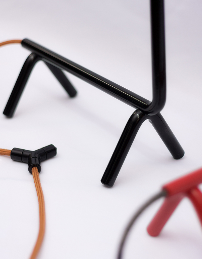 bonpart gives lupo lamp turnable shades that allow for many illumination possibilities