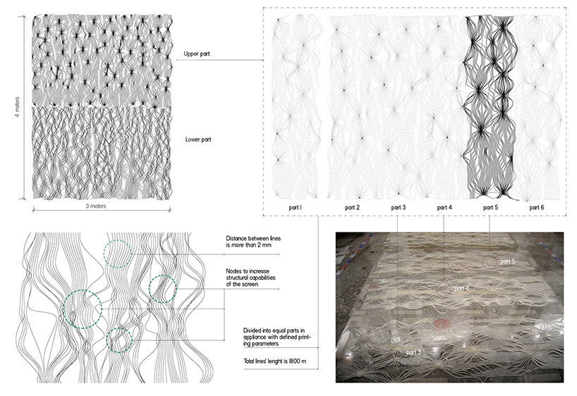 masters student looks to algae to create living screens using robotic fabrication