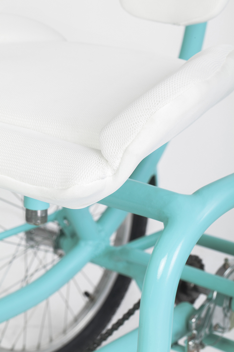 the CERO e-tricycle emphasizes strength + support