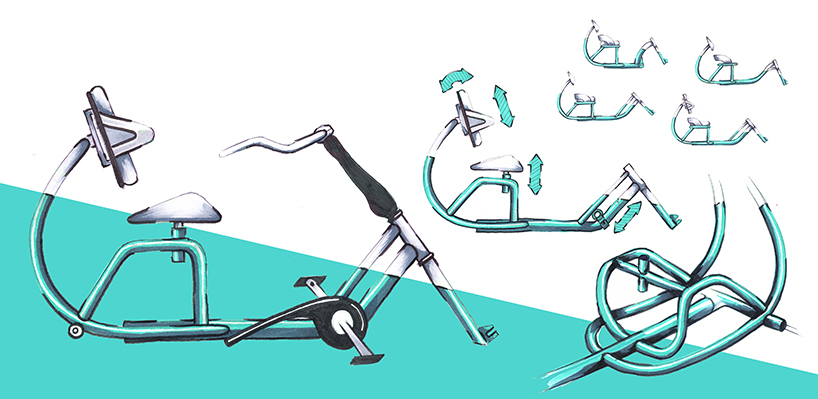 the CERO e-tricycle emphasizes strength + support