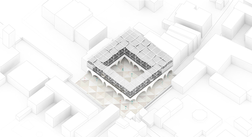 a cloud in the city market benoit bourd istanbul turkey designboom