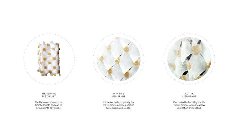 IAAC student designs hydro-membrane textile for passive cooling