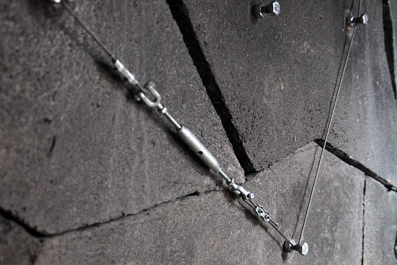 chalmers university architecture students the crack pavilion designboom