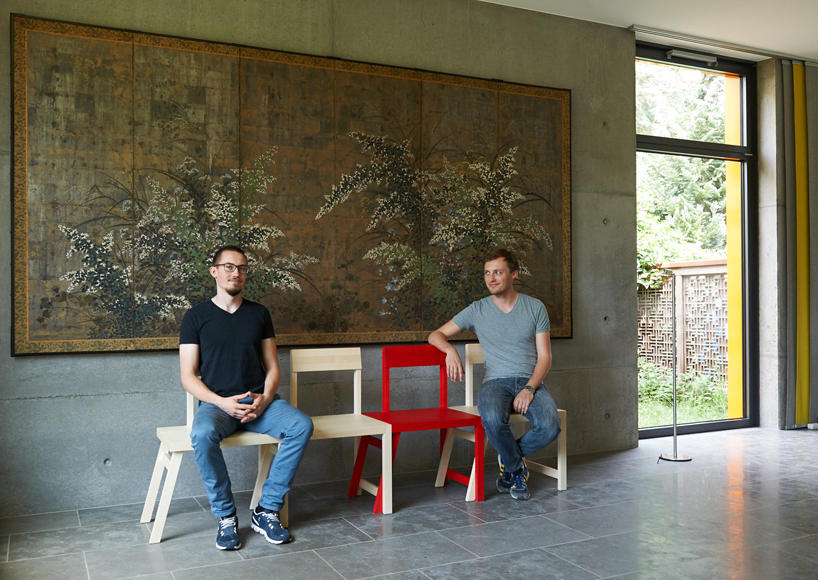 peter otto vosding forms semi-formal spielbein modular seating element