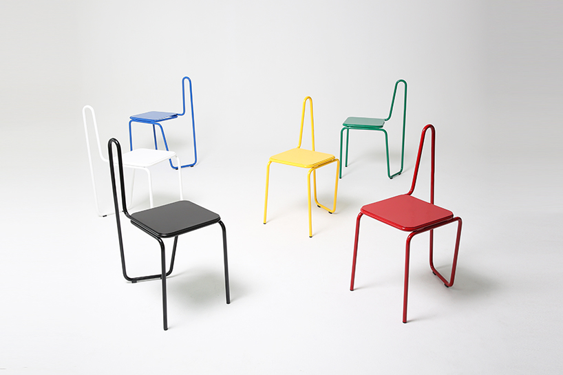 SOHN depicts line drawings into the one liner series chair SOHN depicts line drawings into the one liner series chair