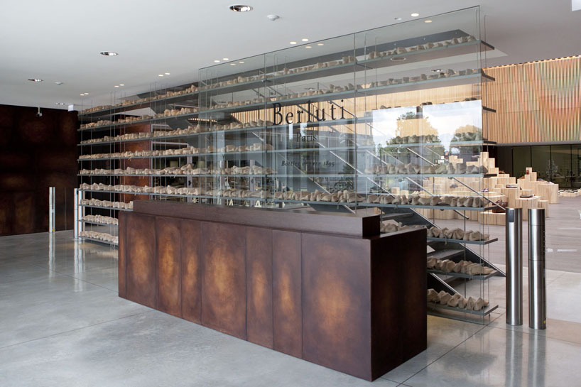 barthelemy grino architects berluti factory ferrara italy designboom