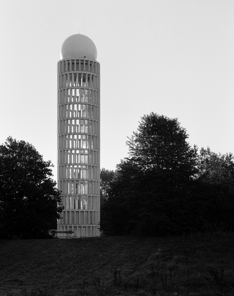 barthélémy griño architectes raises a perforated radar tower in saclay, paris