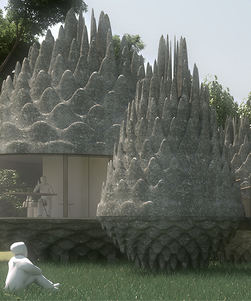 3GATTI imagines the pinecones resort as an inflatable eco-retreat in latvia