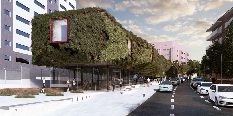 3GATTI envisions the 'green spaceship' library landing in madrid's villaverde