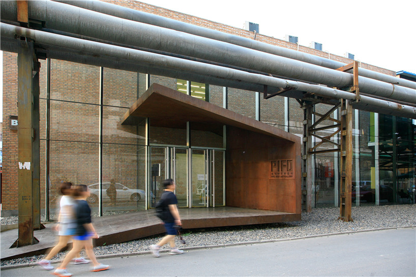 archstudio transforms industrial building into art gallery in beijing