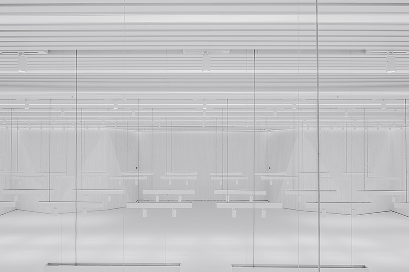 architecture school transforms old museum into a multifunctional futuristic space in beijing