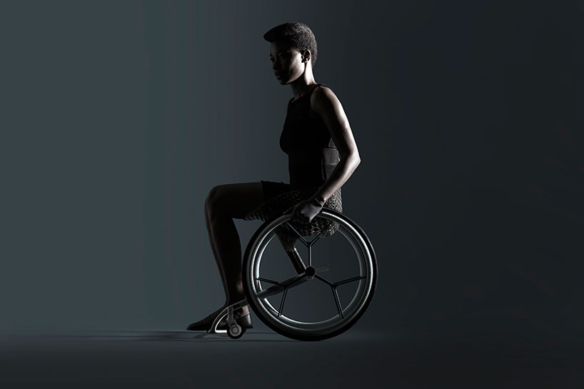 benjamin hubert 3D-prints customizable wheelchairs for mass production