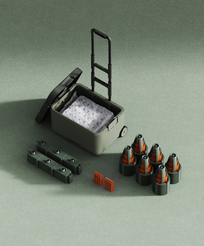 Cojines inflables con módulos de bobina acumulan colchones de campamento Mazzu sin espuma por capa