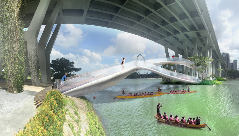 OOZN develops symbiotic island bridge concept