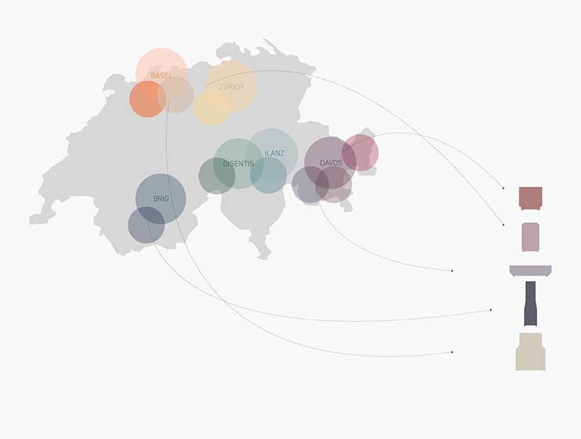 lorena d&auml;hler explores regional stone-pigments in cuntrada collection