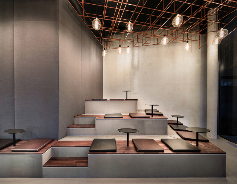 stuttgart welcomes dittel architekten's copper-clad whiskey bar