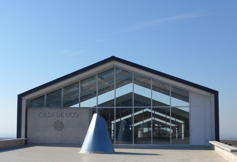 alberto toconogy uco winery argentina designboom