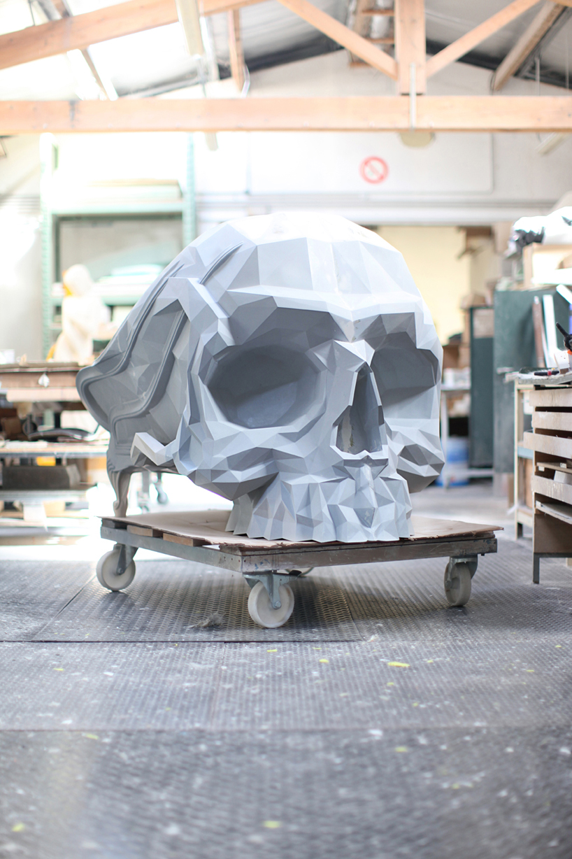 a detailed look into HAROW s limited edition skull armchairs