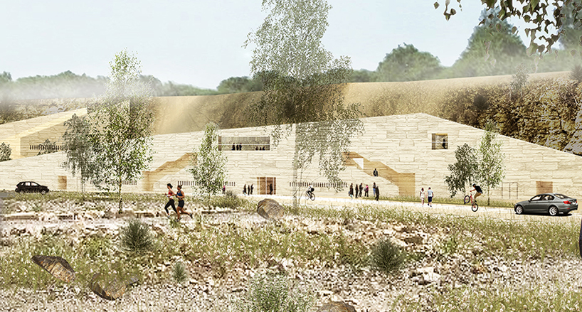 mateusz tanski jaworzno sports center poland designboom