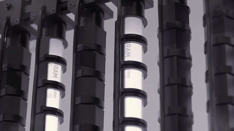 onformative's kinetic light sculpture reveals the beauty hidden within a basic algorithm