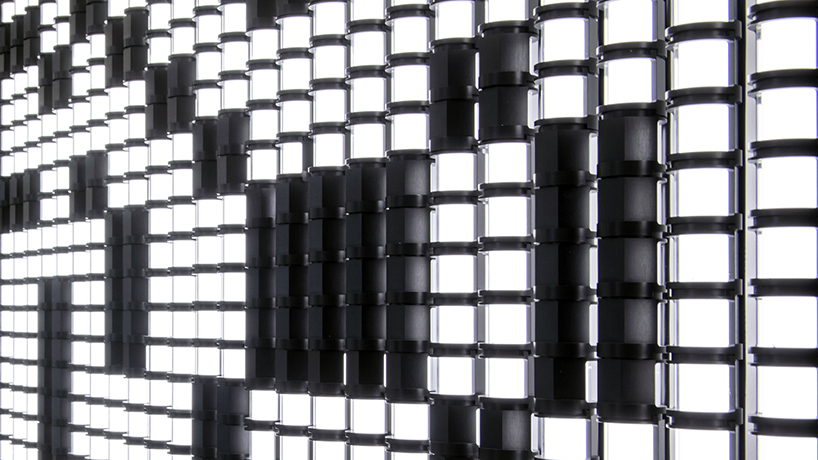 onformative's kinetic light sculpture reveals the beauty hidden within a basic algorithm