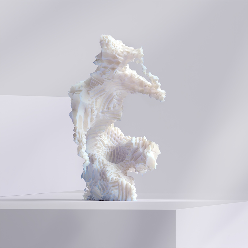 AI learns to sculpt 3D models from a cube of voxels, by onformative