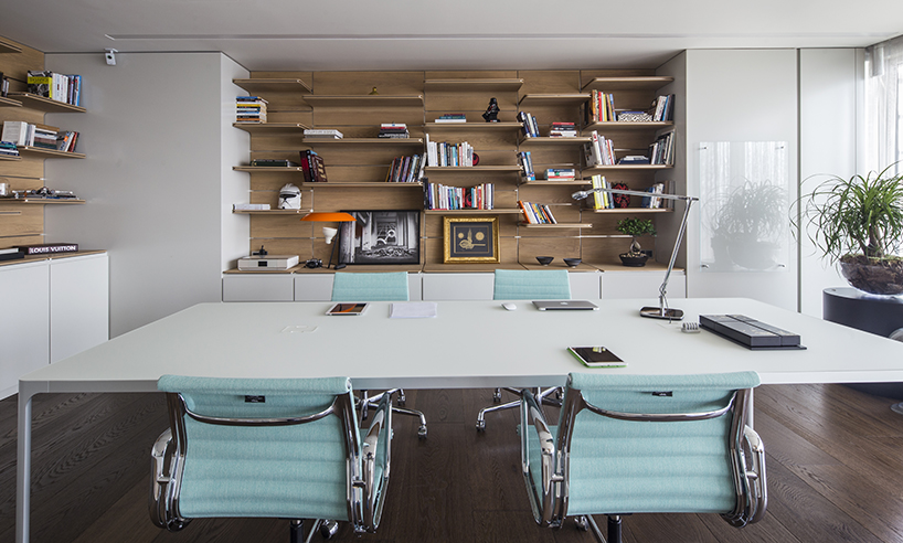 fields completes bespoke interior of a split level apartment in istanbul