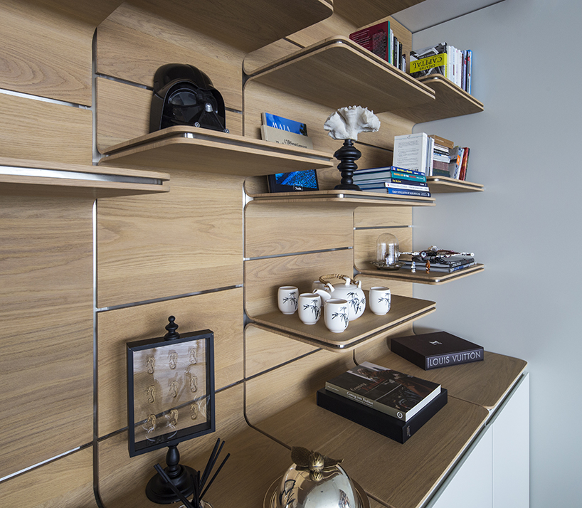 fields completes bespoke interior of a split level apartment in istanbul