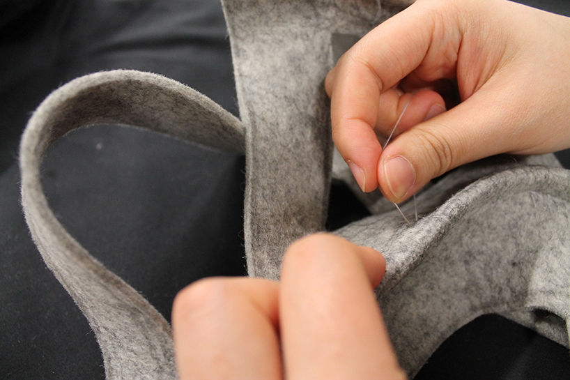students at bartlett school of arch. create structurally sound fabrick