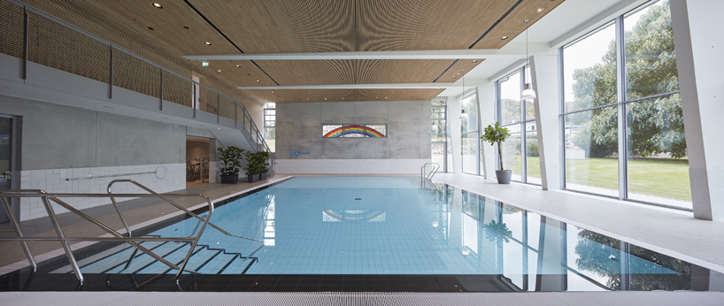 stuttgart's oldest mineral baths refurbishment captures the old charm of the historic building