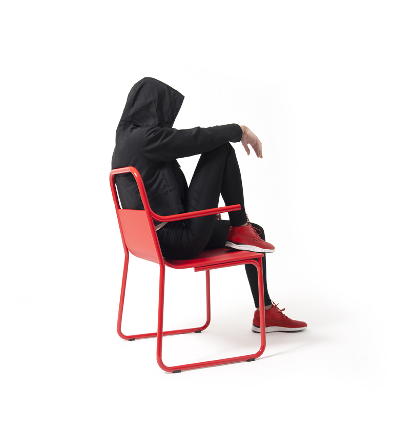 achodoso estudio joins metallic tubes without welding for in_tube armchair