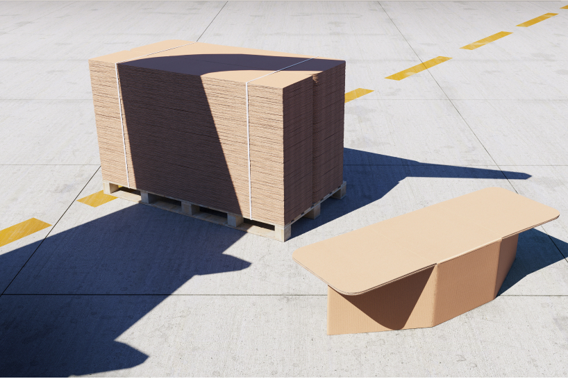 a cardboard bed for humanitarian emergencies that can be assembled in five seconds and only costs a tenth of the price 6