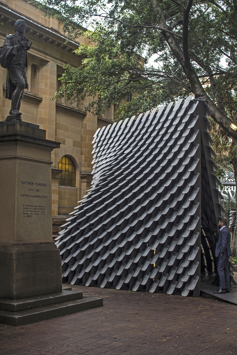 80Hz pavilion in sydney by thomas wing-evans turns paintings into music