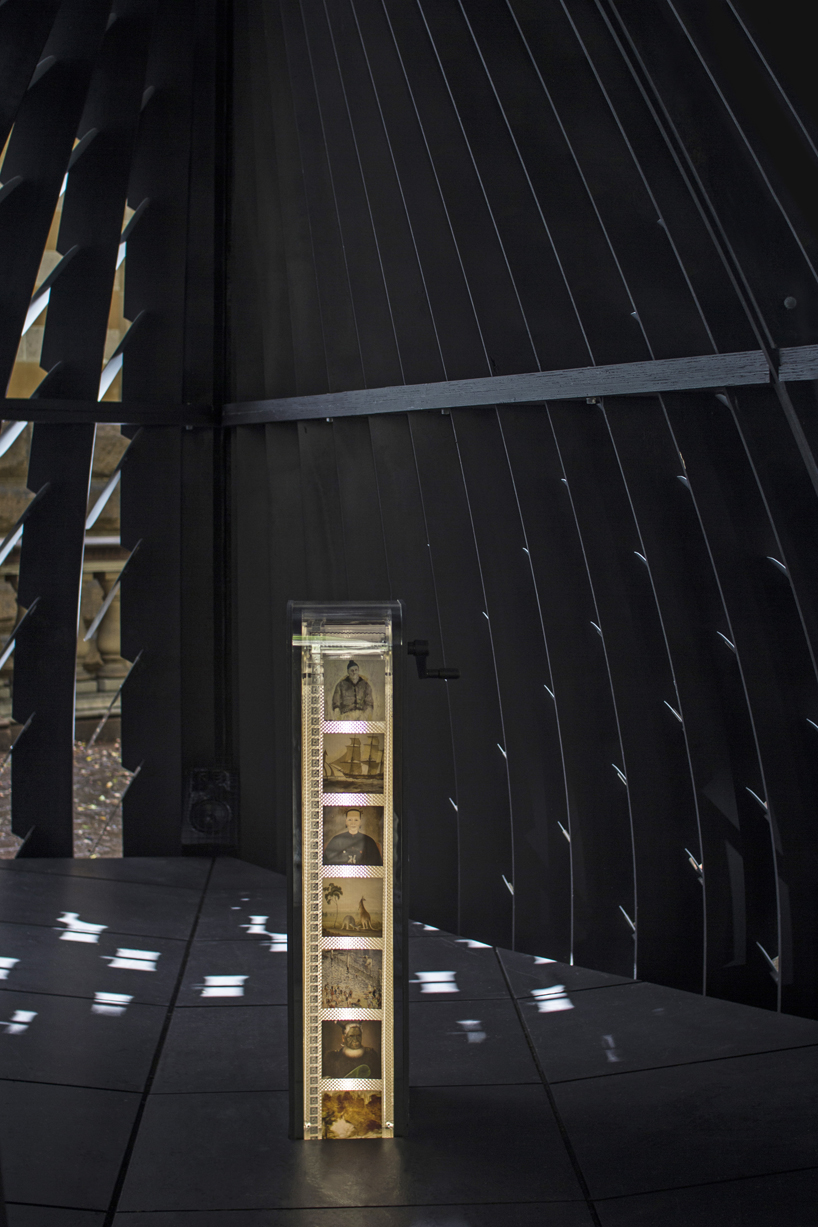 80Hz pavilion in sydney by thomas wing-evans turns paintings into music