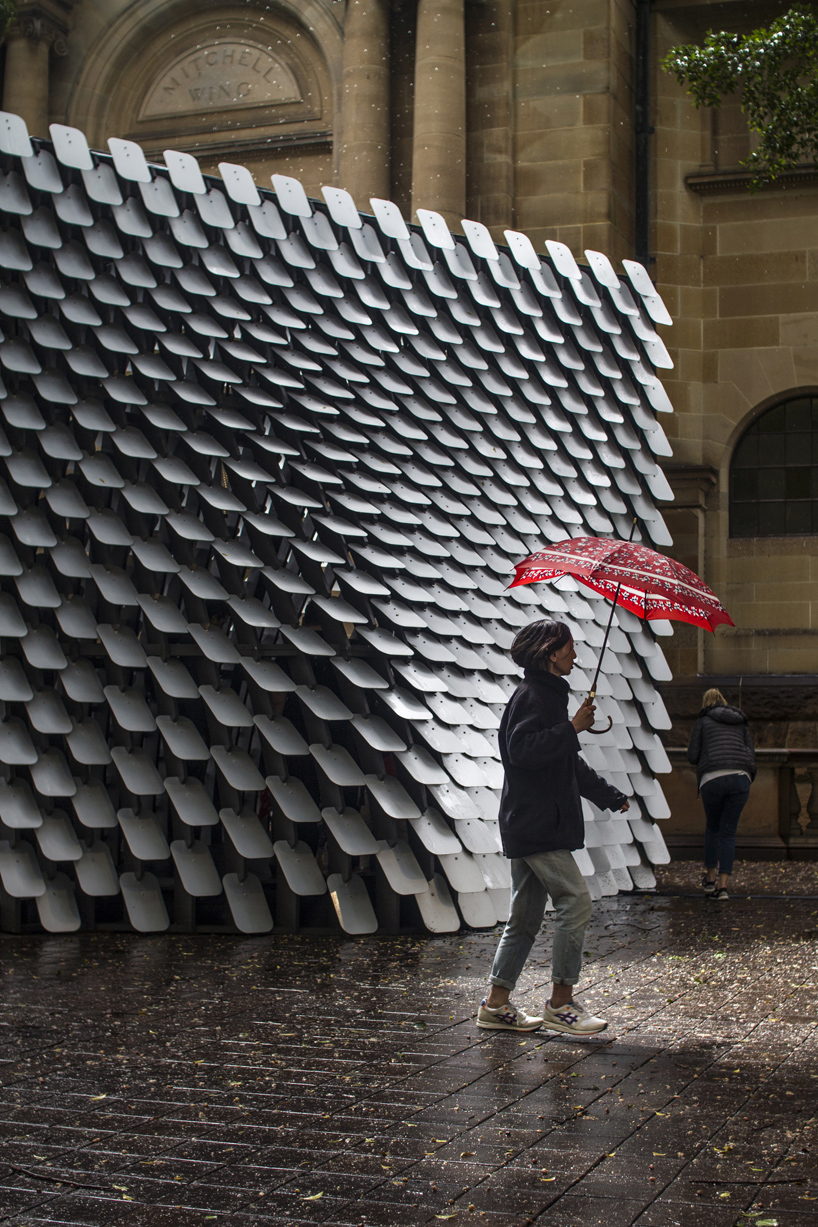 80Hz pavilion in sydney by thomas wing-evans turns paintings into music
