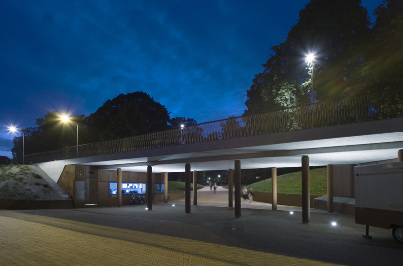 studio leon thier completes st. jan car park and footbridge in 's-hertogenbosch