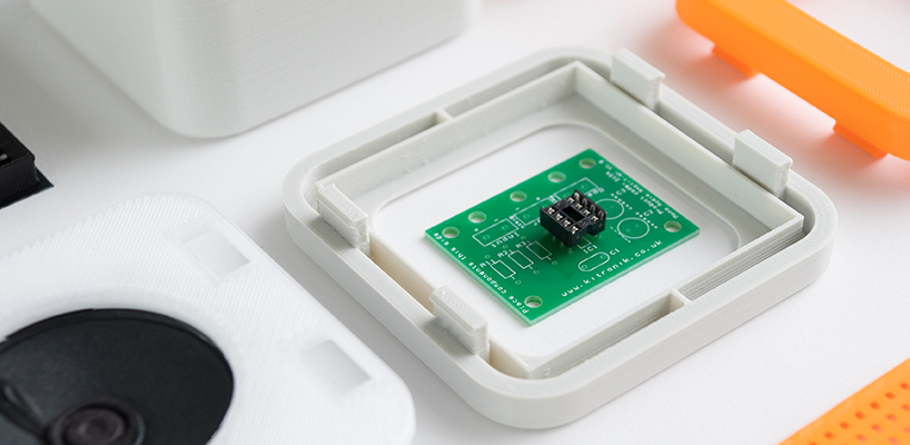 kitronik channels old-fashioned hobby kits for modern DIY 3D-printed speakers