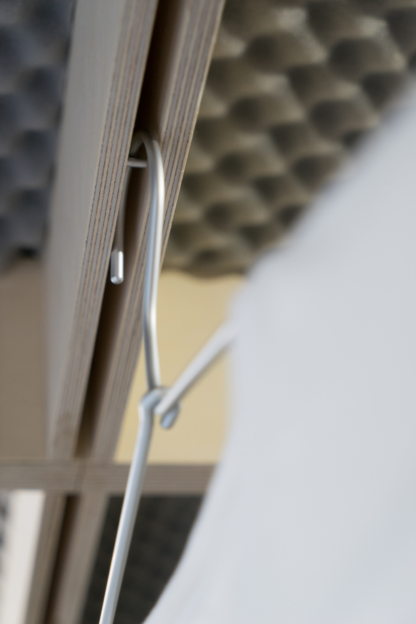 +tic's skin store is a grid of urethane foam and plywood