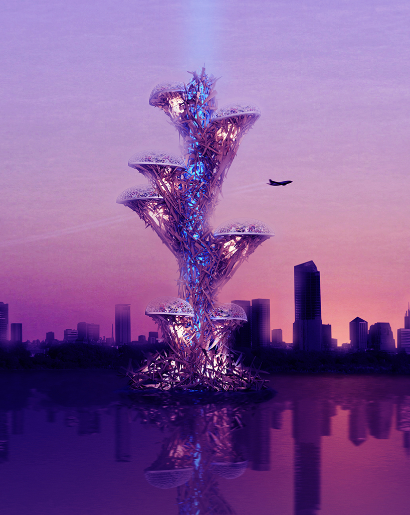 weston williamson+partners' vertical zoo draws upon a post-apocalyptic theme