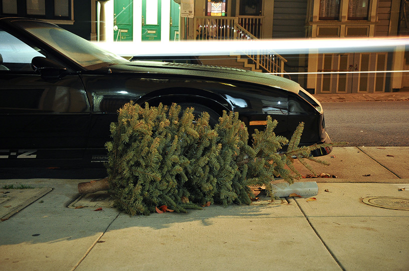 wei keong we used to discarded christmas trees series