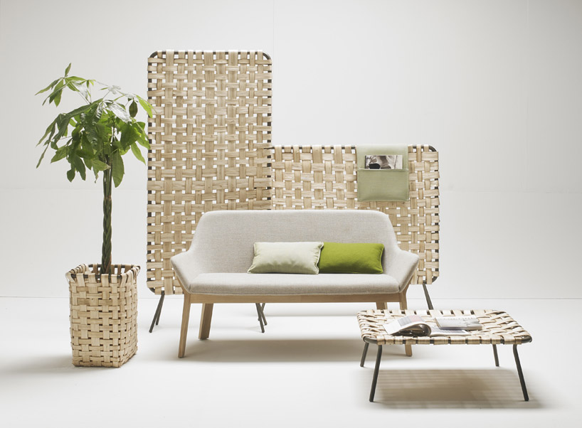 iratzoki & lizaso weave chestnut strips into zumitz collection for alki